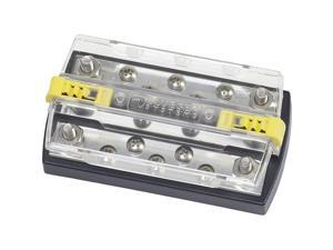 Blue Sea 2723 DualBus Plus 5/16" Stud, 5 x 10 - 32 Screw Terminal Blue Sea 2723 DualBus Plus 5/16" Stud, 5 x 10 - 32 Screw Terminal