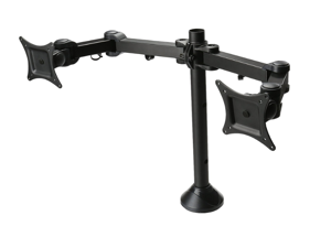 SIIG Desk Mount for Flat Panel Display 13" to 27" Dual Monitor - CE-MT0Q11-S1
