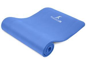 Prosource Fit Extra Thick Yoga and Pilates Mat ½”, High Density Comfort Foam with Carrying Strap Prosource Fit Extra Thick Yoga and Pilates Mat ½”, High Density Comfort Foam with Carrying Strap