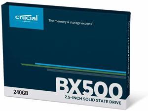 GP Xtreme Crucial BX500 240GB 3D NAND SATA 2.5 Inch Internal PC Laptop SSD CT240BX500SSD1 GP Xtreme Crucial BX500 240GB 3D NAND SATA 2.5 Inch Internal PC Laptop SSD CT240BX500SSD1