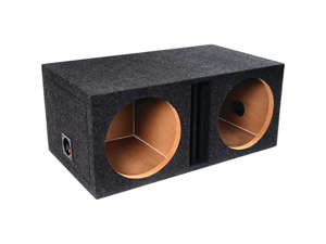 ATREND-BBOX E12DV B BOX SERIES DUAL VENTED ENCLOSURE WITH DIVIDED CHAMBERS (12")