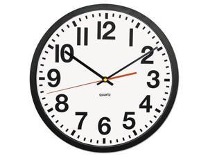 Large Numeral Clock 13" Black Large Numeral Clock 13" Black