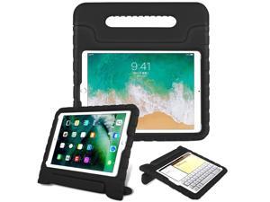KIQ Kids Case for iPad 6th Gen, EVA Shockproof Bumper Impact Resistant Hard Cover Stand Foam Case for Apple iPad 9.7 2018 (6th Generation) (Black) KIQ Kids Case for iPad 6th Gen, EVA Shockproof Bumper Impact Resistant Hard Cover Stand Foam Case for Apple iPad 9.7 2018 (6th Generation) (Black)