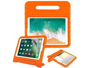 iPad 10.2 Case, EVA Foam Kid Friendly Shockproof Drop Protection Case Cover for Apple iPad 10.2 7th 8th 2019/2020 Generation (Orange)