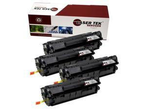 Laser Tek Services® 4 Pack HP Q2612A (12A) Compatible Replacement Toner Cartridges Laser Tek Services® 4 Pack HP Q2612A (12A) Compatible Replacement Toner Cartridges