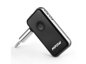 Mpow Bluetooth 4.1 Transmitter/Receiver,2-in-1 Wireless 3.5mm Audio Adapter for Headphone, Speaker, TV, PC, Car Stereos