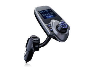 Wireless Bluetooth FM Transmitter& USB Car Charger 1.44 Inch Screen Supports Display Car Battery Voltage, Song Names, Incoming Phone Number Wireless Bluetooth FM Transmitter& USB Car Charger 1.44 Inch Screen Supports Display Car Battery Voltage, Song Names, Incoming Phone Number