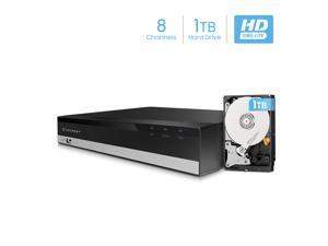 Amcrest 1080-Lite 8CH DVR Digital Recorder, HD Pentabrid (5-1) Supports 960H/HDCVI/HDTVI/AHD & Amcrest IP Cameras, Pre-Installed 1TB HDD, Cameras NOT Included, Security Camera System (AMDVTENL8-1TB) Amcrest 1080-Lite 8CH DVR Digital Recorder, HD Pentabrid (5-1) Supports 960H/HDCVI/HDTVI/AHD & Amcrest IP Cameras, Pre-Installed 1TB HDD, Cameras NOT Included, Security Camera System (AMDVTENL8-1TB)