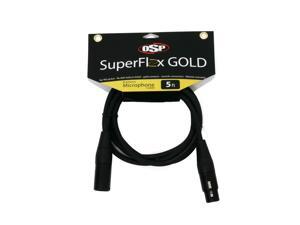 SuperFlex GOLD SFM-5 Premium Microphone Cable 5' SuperFlex GOLD SFM-5 Premium Microphone Cable 5'