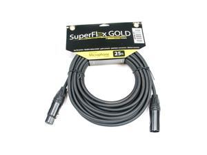 SuperFlex GOLD SFM-25 Premium Microphone Cable 25' SuperFlex GOLD SFM-25 Premium Microphone Cable 25'