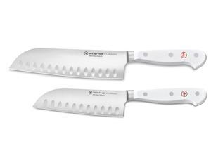 Oster Baldwyn 2-Piece Stainless Steel Santoku Knife Set