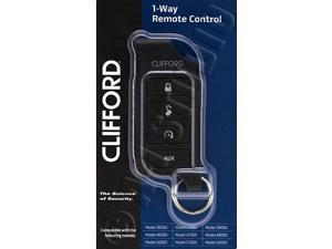 Clifford 7656X 1-Way Remote Control