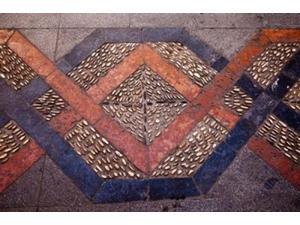 Spain, Andalusia, Malaga Province, Ronda Decorative Tile Floor Poster Print by Julie Eggers (19 x 12) Spain, Andalusia, Malaga Province, Ronda Decorative Tile Floor Poster Print by Julie Eggers (19 x 12)