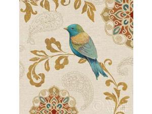 Bohemian Wings VIII Aubergine Poster Print by Daphne Brissonnet 24 x 24
