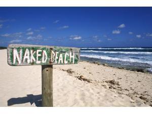Mexico Yucatan Peninsula Cozumel Naked Beach Sign In Sand Ocean And Blue Sky In Background Poster Print (17 x 11) Mexico Yucatan Peninsula Cozumel Naked Beach Sign In Sand Ocean And Blue Sky In Background Poster Print (17 x 11)