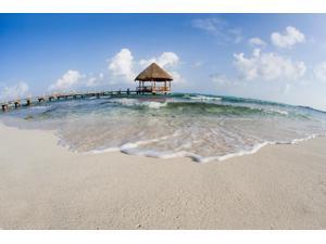 Mexico Yucatan Peninsula Tulum Pier Over Turquoise Ocean Poster Print (19 x 12) Mexico Yucatan Peninsula Tulum Pier Over Turquoise Ocean Poster Print (19 x 12)