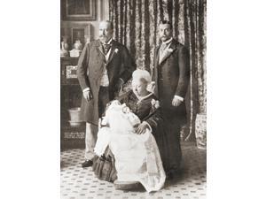 Queen Victoria Holding Her Great Grandson Prince Edward Later Edward Viii In 1894 Stood Behind Her Left Her Son Edward Prince Of Wales Later Edward Vii And Right Her Grandson George Later King George Queen Victoria Holding Her Great Grandson Prince Edward Later Edward Viii In 1894 Stood Behind Her Left Her Son Edward Prince Of Wales Later Edward Vii And Right Her Grandson George Later King George
