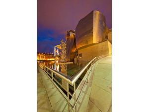 Guggenheim Museum lit at night, Bilbao, Spain Poster Print by Jaynes Gallery (18 x 24) Guggenheim Museum lit at night, Bilbao, Spain Poster Print by Jaynes Gallery (18 x 24)