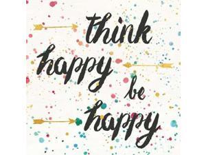 Think Happy II Poster Print by Jess Aiken (24 x 24) Think Happy II Poster Print by Jess Aiken (24 x 24)