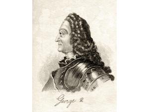 George Ii 1683-1760 George Augustus King Of Great Britain And Ireland 1727-1760 Duke Of Brunswick-Luneburg Archtreasurer And Prince Elector Of The Holy Roman Empire From The Book Crabbs Historical Dic George Ii 1683-1760 George Augustus King Of Great Britain And Ireland 1727-1760 Duke Of Brunswick-Luneburg Archtreasurer And Prince Elector Of The Holy Roman Empire From The Book Crabbs Historical Dic