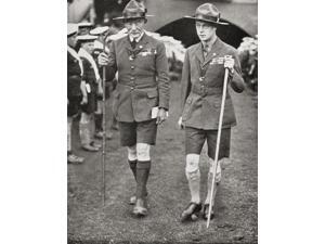 The Prince Of Wales Later King Edward Viii With Robert Baden-Powell At The Imperial Jamboree Wembley London England In 1924 Edward Viii Edward Albert Christian George Andrew Patrick David Later The Du The Prince Of Wales Later King Edward Viii With Robert Baden-Powell At The Imperial Jamboree Wembley London England In 1924 Edward Viii Edward Albert Christian George Andrew Patrick David Later The Du