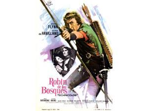 The Adventures Of Robin Hood Movie Poster Masterprint (24 x 36)