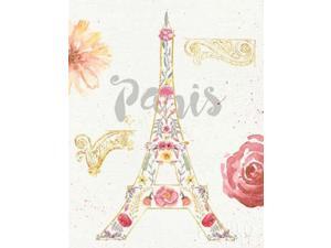 Paris Blooms I Poster Print by Jess Aiken (22 x 28) Paris Blooms I Poster Print by Jess Aiken (22 x 28)