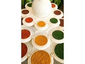 Bowls of Spices from Above, Agra, India Poster Print by Bill Bachmann (18 x 24) Bowls of Spices from Above, Agra, India Poster Print by Bill Bachmann (18 x 24)