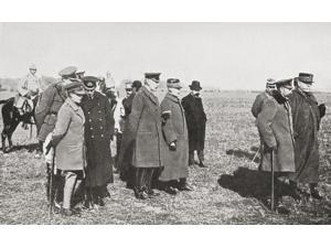 King George V Visits The Western Front In November 1915 The Prince Of Wales Later King Edward Viii On The Extreme Left And King George And General Joffe On The Extreme Right George V George Frederick King George V Visits The Western Front In November 1915 The Prince Of Wales Later King Edward Viii On The Extreme Left And King George And General Joffe On The Extreme Right George V George Frederick