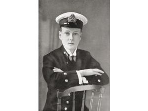 The Prince Of Wales, Later King Edward Viii, As A Midshipman In 1910. Edward Viii, Edward Albert Christian George Andrew The Prince Of Wales, Later King Edward Viii, As A Midshipman In 1910. Edward Viii, Edward Albert Christian George Andrew