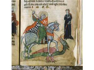 Life Of St George And St Margaret Poster Print (24 x 18) Life Of St George And St Margaret Poster Print (24 x 18)