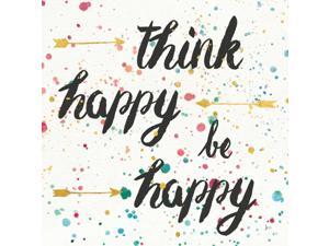 Think Happy II Poster Print by Jess Aiken (24 x 24) Think Happy II Poster Print by Jess Aiken (24 x 24)