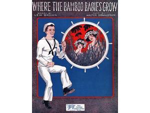 This sheet music is for the song �Where the Bamboo Babies Grow� The song�s lyrics were written by Lew Brown and the music was composed by Walter Donaldson The sheet music was published by Shapiro Bern This sheet music is for the song �Where the Bamboo Babies Grow� The song�s lyrics were written by Lew Brown and the music was composed by Walter Donaldson The sheet music was published by Shapiro Bern