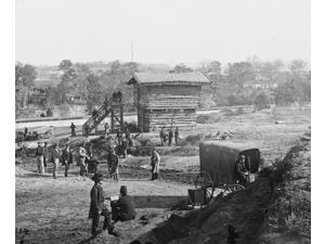 Arlington Heights Va Blockhouse near Aqueduct Bridge Poster Print (18 x 24) Arlington Heights Va Blockhouse near Aqueduct Bridge Poster Print (18 x 24)