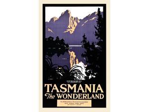 Illustrator Harry Garnet Kelly (1896-1967) was commissioned by the State Tourist Advisory Board to create scenes of Tasmania that would entice visitors to attend the Back to Tasmania Carnival in Novem Illustrator Harry Garnet Kelly (1896-1967) was commissioned by the State Tourist Advisory Board to create scenes of Tasmania that would entice visitors to attend the Back to Tasmania Carnival in Novem
