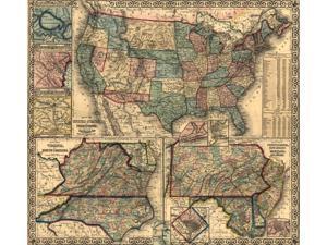 Insets County map of Virginia and North Carolina - County map of Pennsylvania New Jersey Maryland and Delaware Hampton Roads -Washington DC - Pensacola Bay- Map of Charleston Harbor - Vicinity of New Insets County map of Virginia and North Carolina - County map of Pennsylvania New Jersey Maryland and Delaware Hampton Roads -Washington DC - Pensacola Bay- Map of Charleston Harbor - Vicinity of New