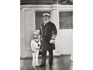 The Prince Later King Edward Viii With His Grandfather King Edward Vii Edward Viii Edward Albert Christian George Andrew Patrick David Later The Duke Of Windsor 1894 Poster Print (12 x 16) The Prince Later King Edward Viii With His Grandfather King Edward Vii Edward Viii Edward Albert Christian George Andrew Patrick David Later The Duke Of Windsor 1894 Poster Print (12 x 16)