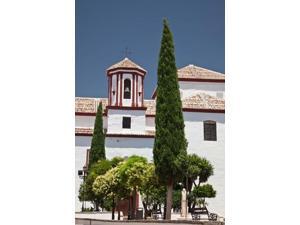 Spain, Andalusia, Malaga Province, Ronda Church of Santa Cecilia Poster Print by Julie Eggers (18 x 24) Spain, Andalusia, Malaga Province, Ronda Church of Santa Cecilia Poster Print by Julie Eggers (18 x 24)