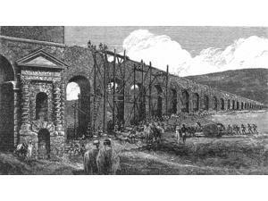 Building Roman Aqueduct Poster Print by Science Source (24 x 18) Building Roman Aqueduct Poster Print by Science Source (24 x 18)