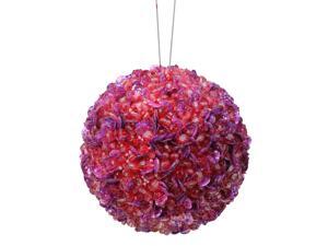 2-Finish Purple Shatterproof Christmas Ball Ornament 3.5" (90mm) 2-Finish Purple Shatterproof Christmas Ball Ornament 3.5" (90mm)