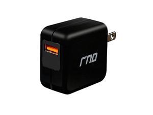 rnd qc3.0 quick charge compatible usb ac/wall charger (qc2.0 compatible) with foldable plug google (pixel, xl), samsung galaxy rnd qc3.0 quick charge compatible usb ac/wall charger (qc2.0 compatible) with foldable plug google (pixel, xl), samsung galaxy