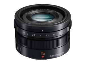 Panasonic LUMIX G Leica DG Summilux 15mm f/1.7 Lens (Black)