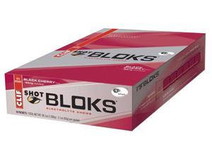 CLIF BAR 118064 CLIF BAR BLACK CHERRY SHOT BLOKS BOX/18