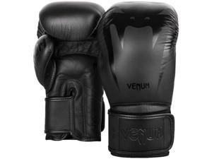 Superare One Series Hook and Loop Training Boxing Gloves Black/Black 