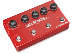 TC Electronic HALL OF FAME 2X4 REVERB Effects Pedal TC Electronic HALL OF FAME 2X4 REVERB Effects Pedal