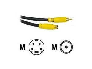 C2G 27965 Value Series Bi-Directional S-Video to Composite Video Cable, Black (12 Feet, 3.65 Meters) C2G 27965 Value Series Bi-Directional S-Video to Composite Video Cable, Black (12 Feet, 3.65 Meters)