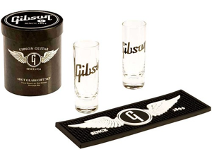 Gibson Guitar 2 oz Shot Glass Gift Set of 2 Gibson Guitar 2 oz Shot Glass Gift Set of 2