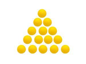Practice Golf Balls- Pack of 15 (Orange)