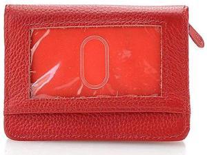 Lock Wallet - RFID Blocking Wallet for Men and Women - Protection from Identity Theft (Red)