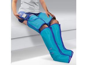 Air Compression Large Leg Wraps - XLARGE - Fits Thighs Up to  33"